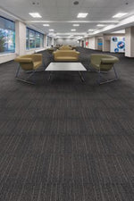 Load image into Gallery viewer, Rule Breaker Stripe Tile Aladdin Commercial carpet tile
