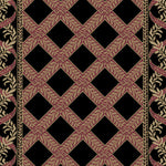 Load image into Gallery viewer, Garden Trellis Runner - Black Rose
