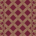 Load image into Gallery viewer, Garden Trellis Runner - Red Satin

