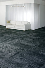Load image into Gallery viewer, Backlit 18" X 36" Patcraft commercial carpet tile room scene
