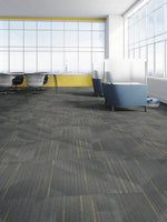 Load image into Gallery viewer, Transverse Patcraft commercial carpet tile room scene

