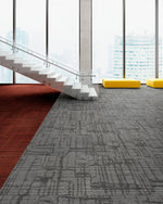 Load image into Gallery viewer, Arrive 24" X 24" Patcraft commercial carpet tile room scene
