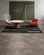 Load image into Gallery viewer, Modern Serge Patcraft commercial carpet tile room scene

