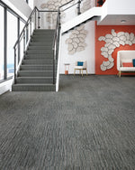 Load image into Gallery viewer, Surface Striation Patcraft commercial carpet tile room scene

