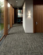 Load image into Gallery viewer, Restored 18" X 36" Patcraft commercial carpet tile room scene
