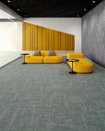 Load image into Gallery viewer, Charcoal Patcraft commercial carpet tile room scene
