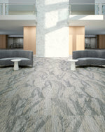 Load image into Gallery viewer, Glacial Ice Patcraft commercial carpet tile room scene
