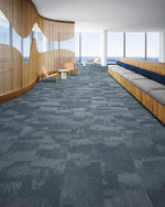 Load image into Gallery viewer, Paint Transfer Patcraft commercial carpet tile room scene
