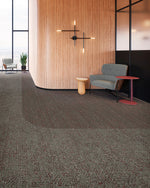 Load image into Gallery viewer, Running Stitch Patcraft commercial carpet tile room scene
