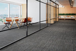 Load image into Gallery viewer, Threaded Patcraft commercial carpet tile room scene

