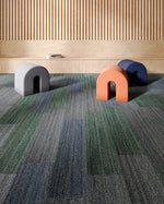 Load image into Gallery viewer, Colorsync Patcraft commercial carpet tile room scene
