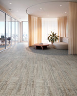 Load image into Gallery viewer, Open Weave Patcraft commercial carpet tile room scene
