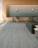Load image into Gallery viewer, Tinted Hue Patcraft commercial carpet tile room scene
