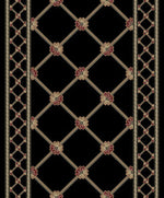 Load image into Gallery viewer, Traditional Trellis Runr - Black Diamond
