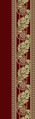 Load image into Gallery viewer, Woven Treasures Border - Rhubarb
