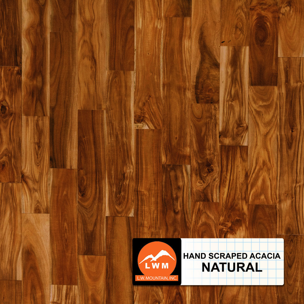 LW Mountain: NATURAL Hand Scraped Acacia