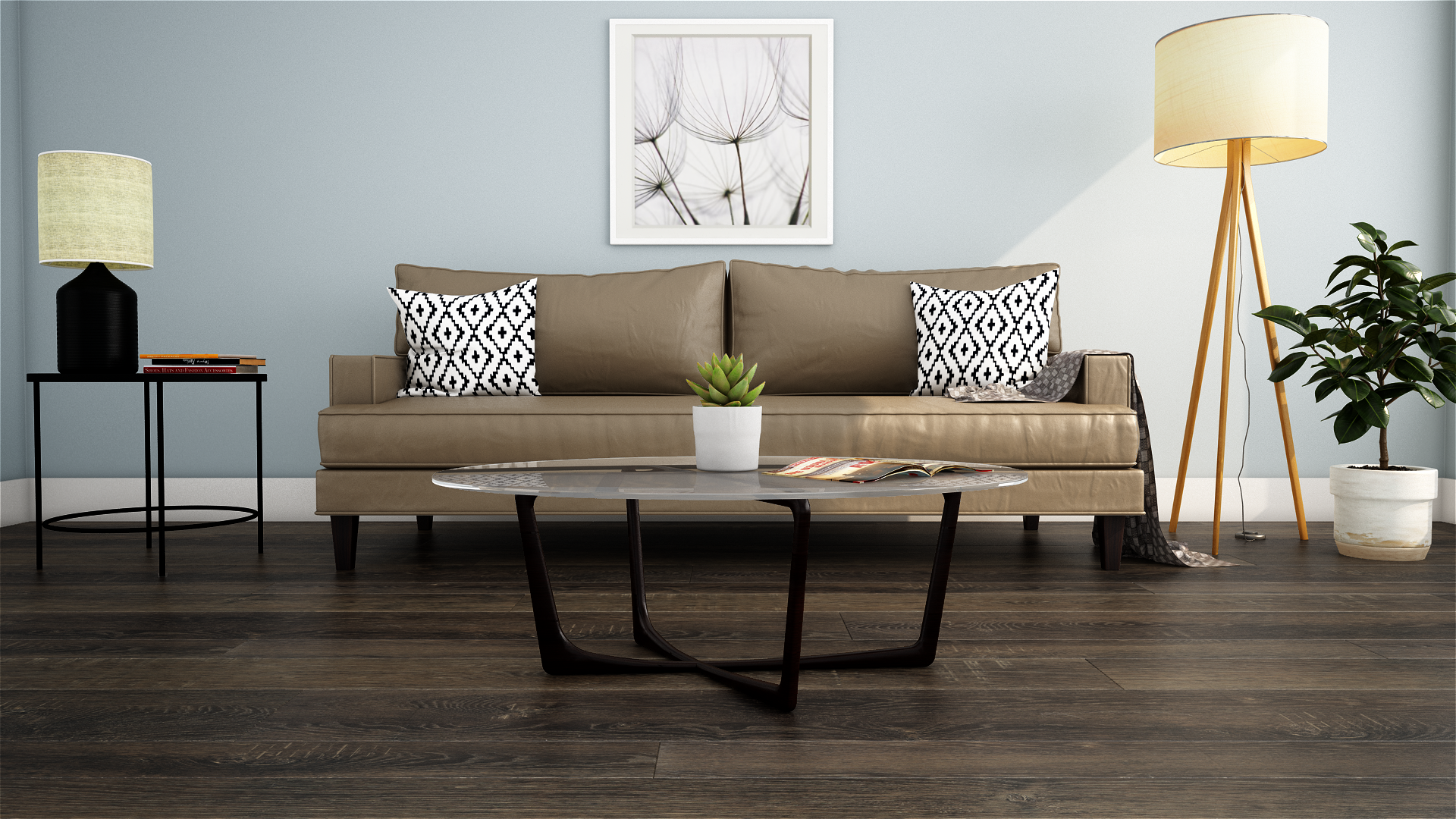 Engineered Floors Hard Surfaces LUX HAUS II - BROWNSTONE