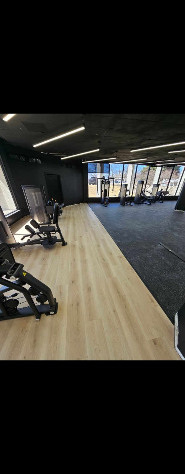 Fitness space flooring